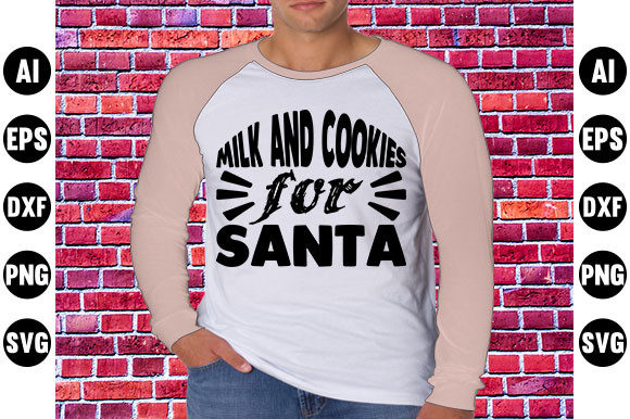 Review: Christmas Quote Design, Milk and Cookie