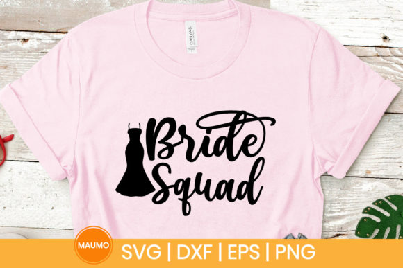 Review: Wedding Svg Quote, Bride Squad for Embroidery