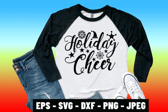 Reviewing Holiday Cheer Christmas Svg Quote Design