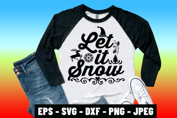 Reviewing the Let It Snow Christmas SVG for Embroidery